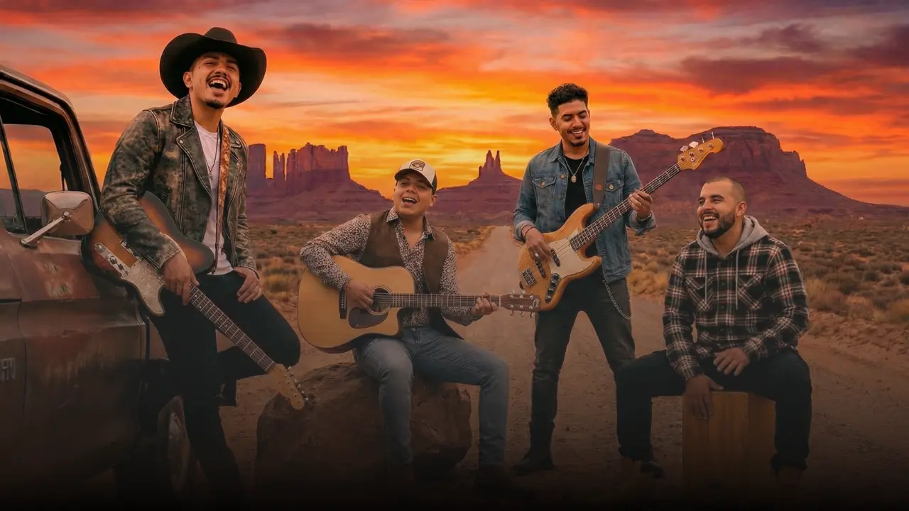 Music producer working