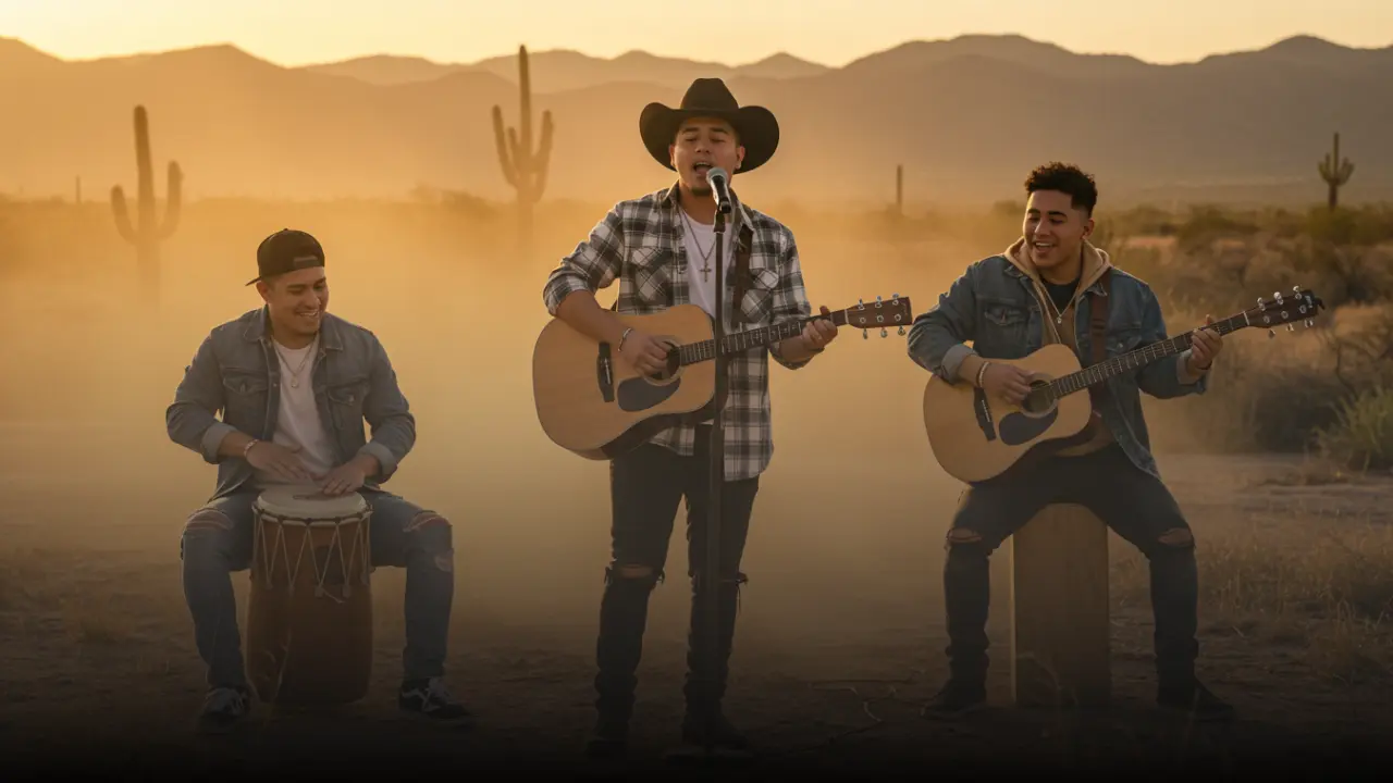 Music producer working