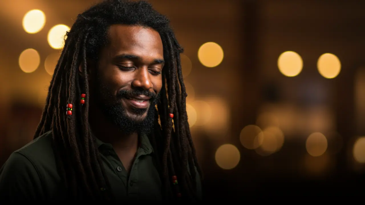 Music producer working